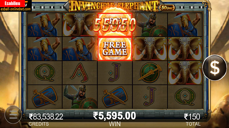 Invincible Elephant Slot Machine Big Win 7