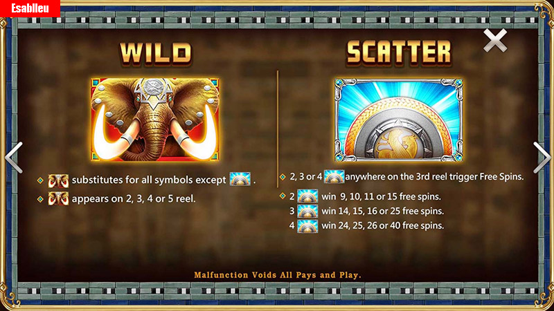 Invincible Elephant Slot Machine Bonus Game