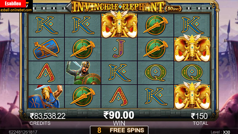 Invincible Elephant Slot Machine Big Win 4