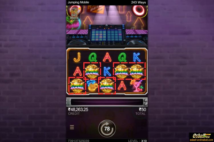 Jumping Mobile Slot Scatter Jumping Mobile Slot Scatter