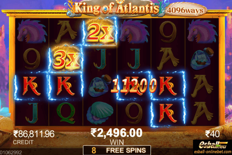 CQ9 King of Atlantis Slot Big Win CQ9 King of Atlantis Slot Big Win