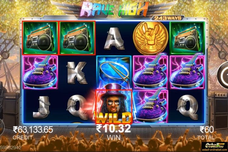 Rave High Slot Wild Rave High Slot Wild