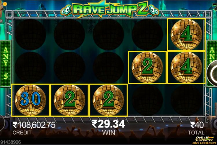 Rave Jump 2 Slot Disco Ball Rave Jump 2 Slot Disco Ball