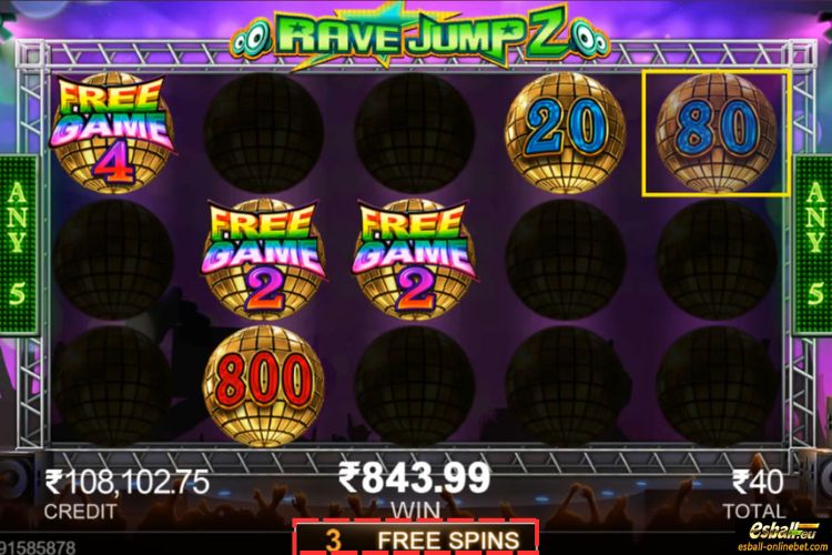 Rave Jump 2 Slot Free Game Feature Rave Jump 2 Slot Free Game Feature