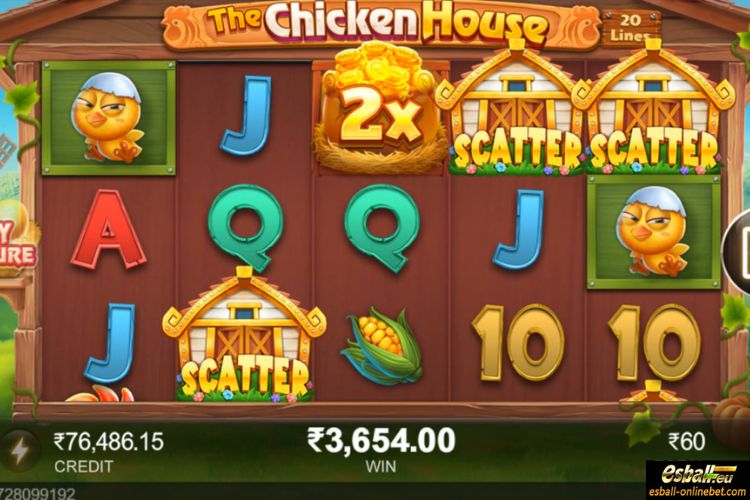 CQ9 The Chicken House Slot Big Win CQ9 The Chicken House Slot Big Win