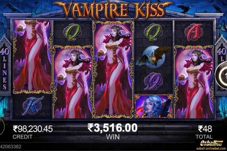 CQ9 Vampire Kiss Slot Big Win CQ9 Vampire Kiss Slot Big Win