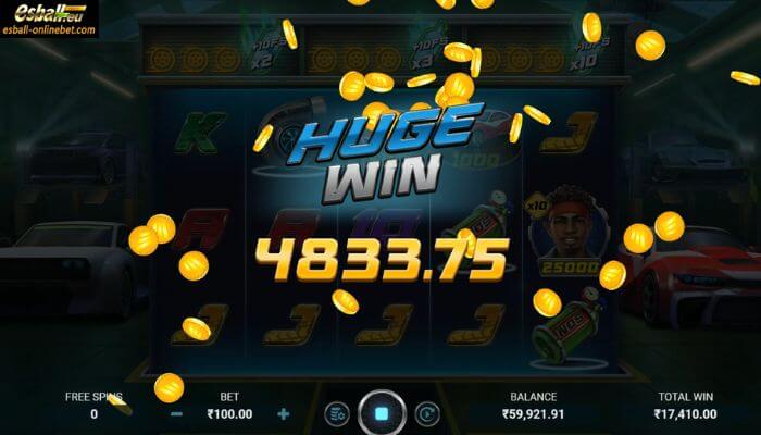 Adrenaline Rush: Super Boost Slot Big Win