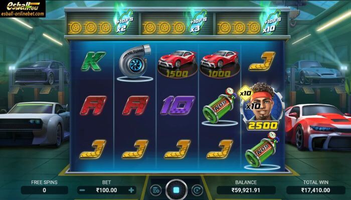 Adrenaline Rush: Super Boost Free Spins