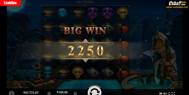 Atlantis Slot Machine Free Spins Bonus