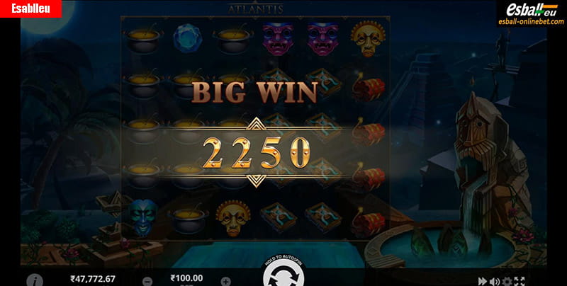 Atlantis Slot Machine Free Spins Bonus