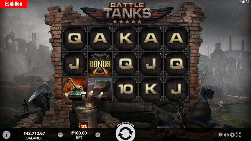 Battle Tanks Slot Machine