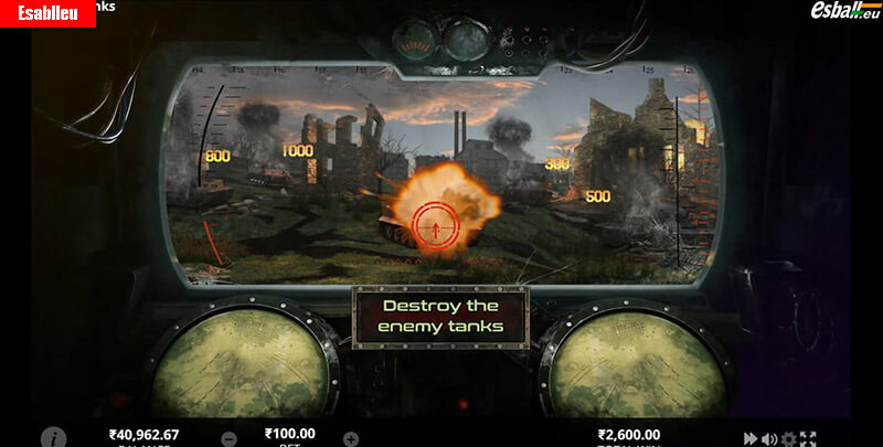 Battle Tanks Slot Machine Free Spins Bonus