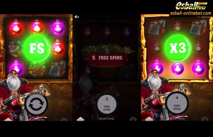 Brutal Santa Slot Free Spins Feature Brutal Santa Slot Free Spins Feature