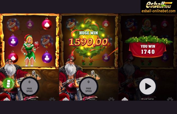 Evoplay Brutal Santa Big Win Evoplay Brutal Santa Big Win