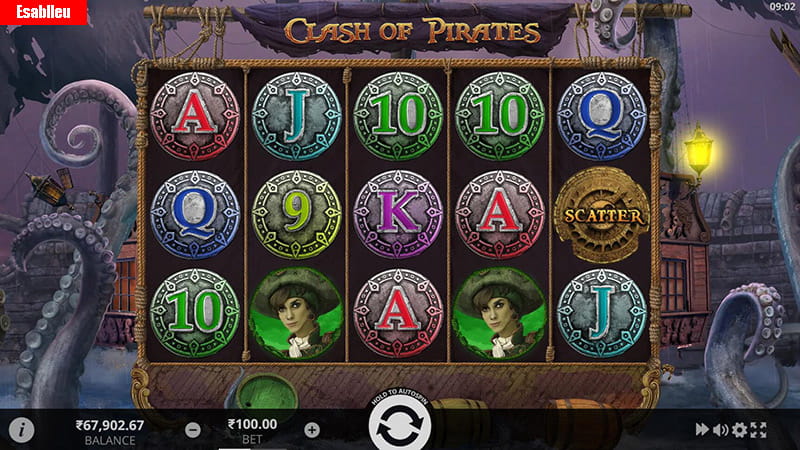 Clash Of Pirates Slot Machine