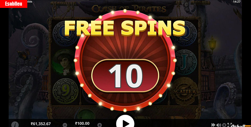 Clash Of Pirates Slot Machine Free Spins Bonus