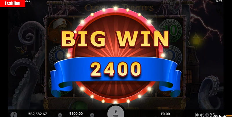 Clash Of Pirates Slot Machine Big Win Clash Of Pirates Slot Machine Big Win