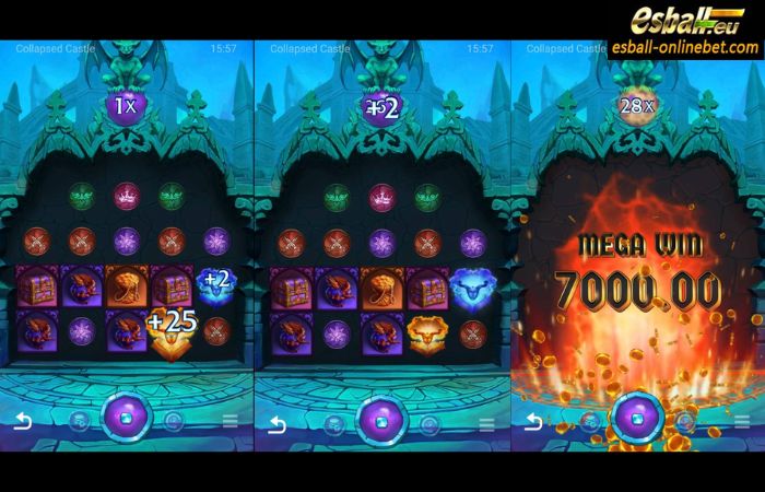 Collapsed Castle Slot Big Win