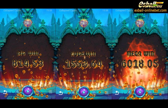 Evoplay Collapsed Castle Big Win
