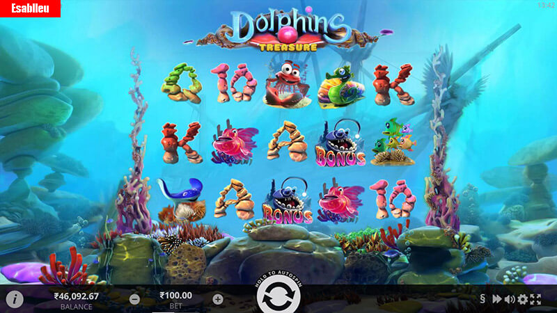Dolphins Treasure Slot Machine
