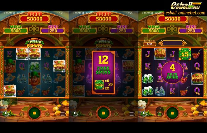 Emerald Brewer Slot Free Spins Feature Emerald Brewer Slot Free Spins Feature