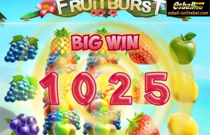 Evoplay Fruit Burst Big Win