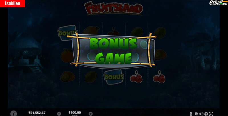 Fruitsland Slot Machine Free Spin Bonus Game