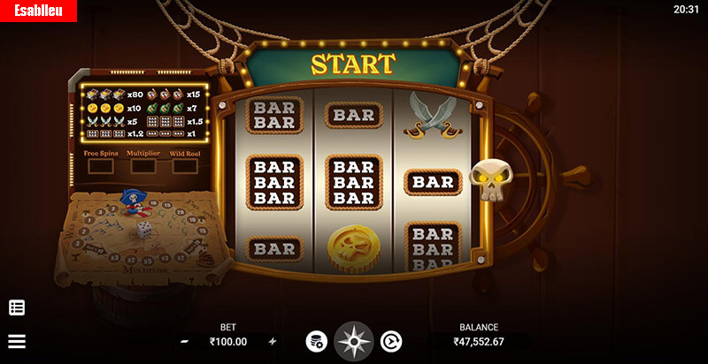 Jolly Treasures Slot Machine