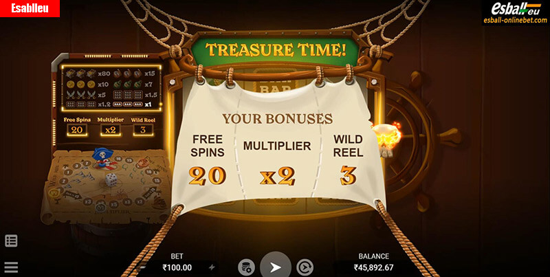 Jolly Treasures Slot Machine Free Spins