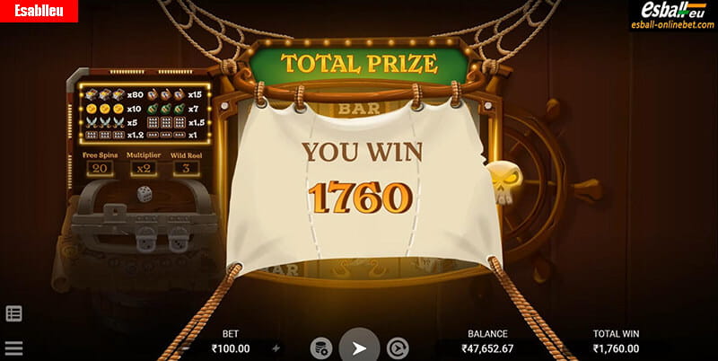 Jolly Treasures Slot Machine Free Spins