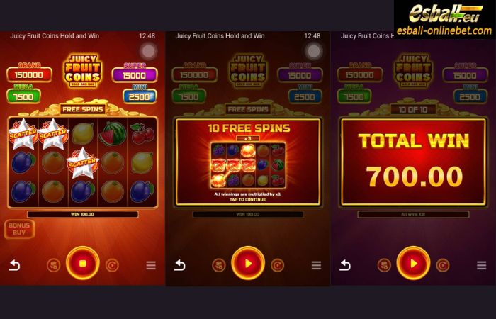 Juicy Fruit Coins Slot Free Spins Feature Juicy Fruit Coins Slot Free Spins Feature