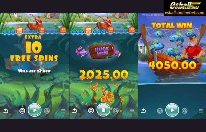 Mega Greatest Catch Slot Free Spins
