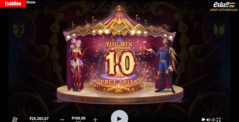 Midnight Show Slot Machine Free Spins Bonus