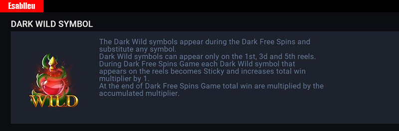 Night Of The Living Tales Slot Machine Dark Wilds Symbol