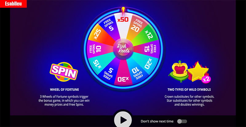 Rich Reels Slot Machine Rich Reels Slot Machine