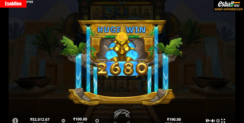 Rise Of Horus Slot Machine Free Spins Bonus