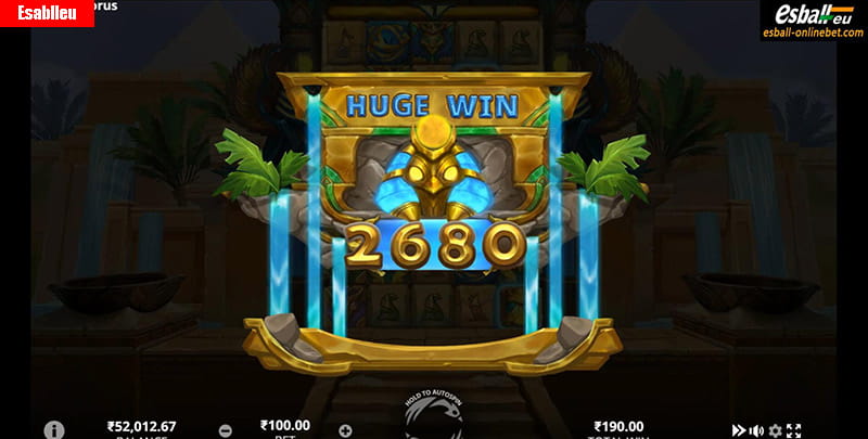 Rise Of Horus Slot Machine Free Spins Bonus