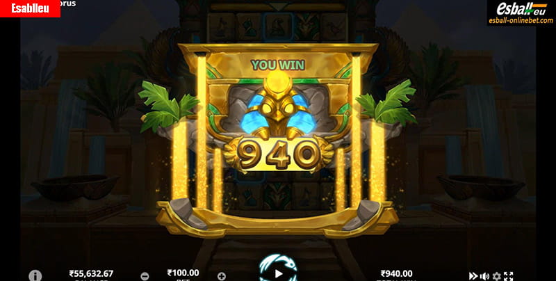 Rise Of Horus Slot Machine Free Spins Bonus