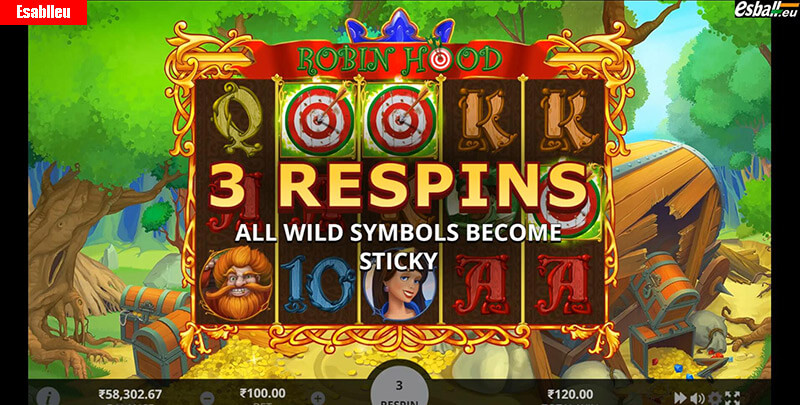 Robin Hood Slot Machine Respins