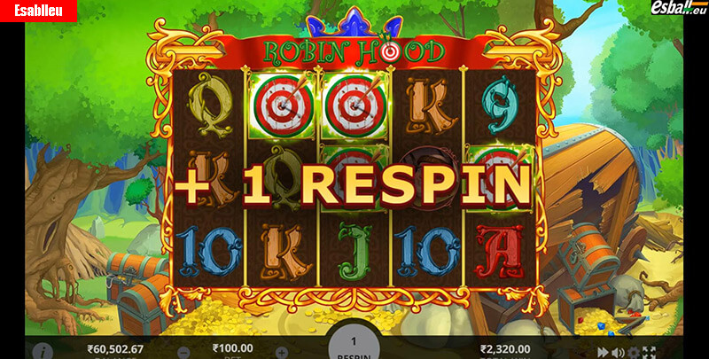 Robin Hood Slot Machine Respins