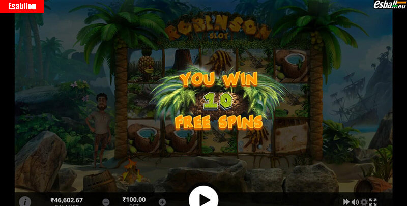 Robinson Slot Machine Free Spins Bonus