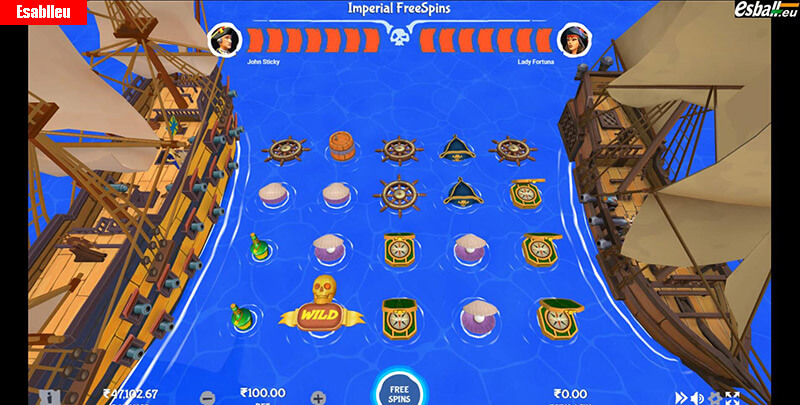 Sea of Spins Slot Machine Free Spins Bonus
