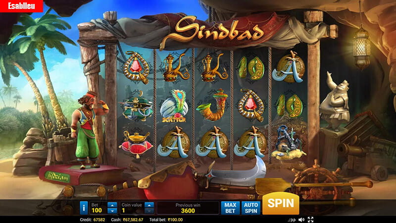 Sindbad Slot Machine