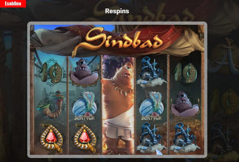 Sindbad Slot Machine Respins