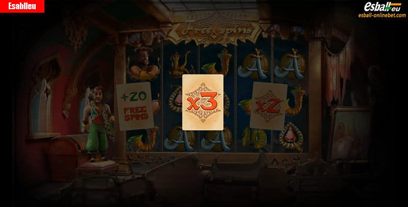 Sindbad Slot Machine Free Spins Bonus