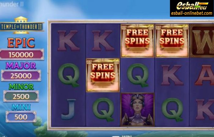 Temple of Thunder II Slot Scatter Temple of Thunder II Slot Scatter