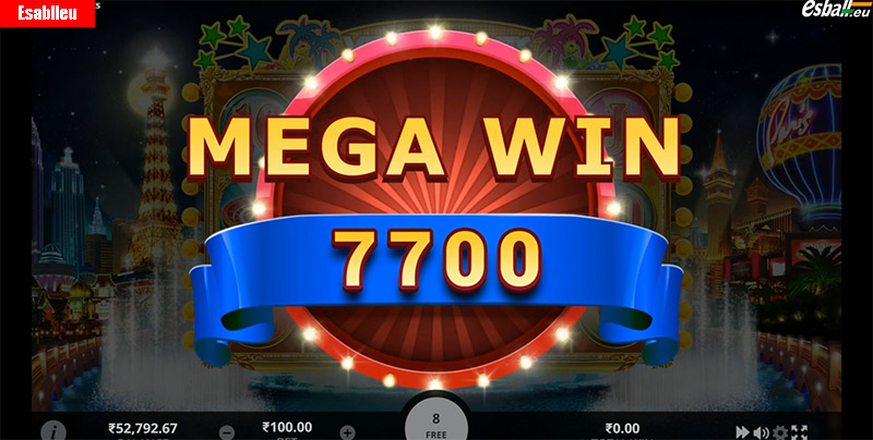 Vegas Nights Slot Machine Free Spins
