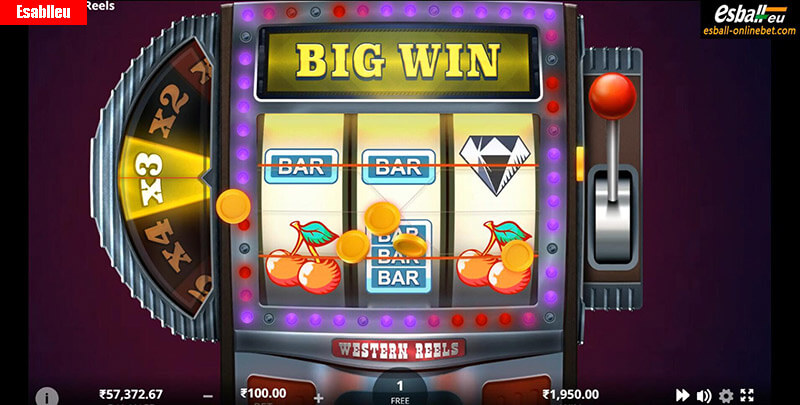 Western Reels Slot Machine Free Spins Bonus