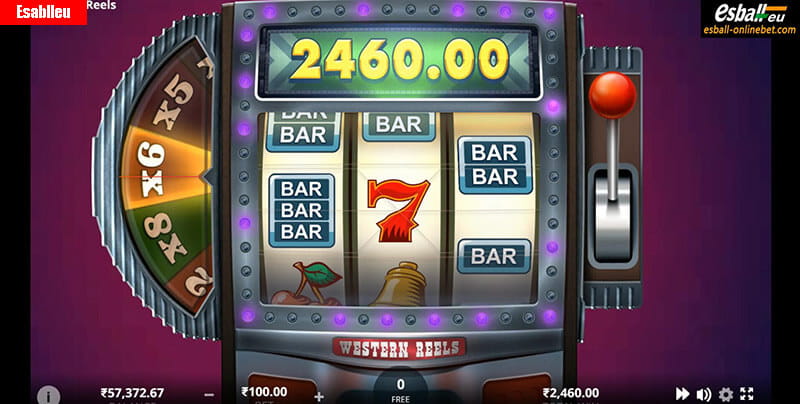 Western Reels Slot Machine Free Spins Bonus