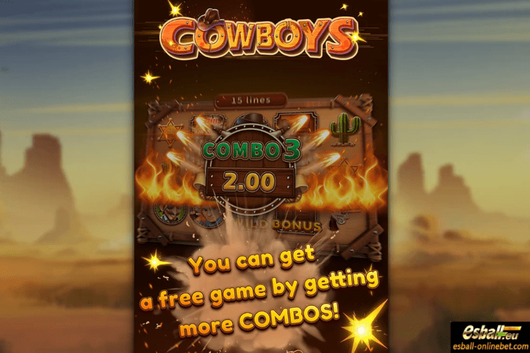Cowboy Slot Game, Fa Chai Cowboy Slot Demo